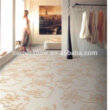 Tufted floor carpet cut pile