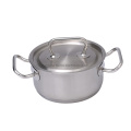 Pabrik Direct Triply Saucepan Casserole SUS304 Antilengket Pan