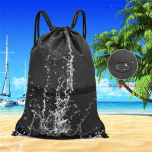 Contemporary Large Opening Drawstring Carrier