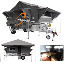 Off Road Folding Foward Open Camper Trailer