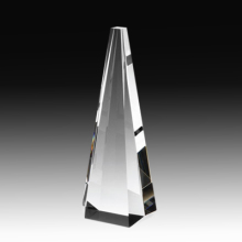 Crystal Tower Obelisk Trophy for Business Gifts