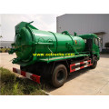 9000L 180HP Sewage Suction Tank Trucks