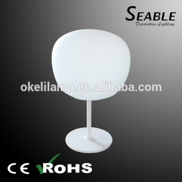 Modern glass table lamp bedside table lamp fancy white table lamp