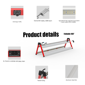 400W Spider Bar Spektrum Penuh Indoor Grow Light