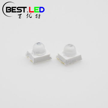 Dome Lens Lens SMD светодиод 500-нм бирюзовый светодиоз 15 градусов