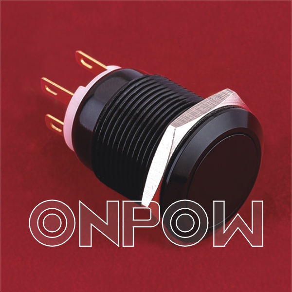 Onpow Metal Push Button (LAS1GQ-11/A, 19mm, CE, VDE, RoHS Compliant)