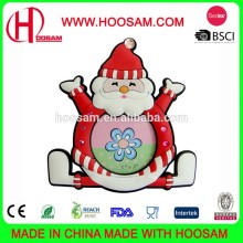 Santa Claus 3D soft pvc/rubber photo frames