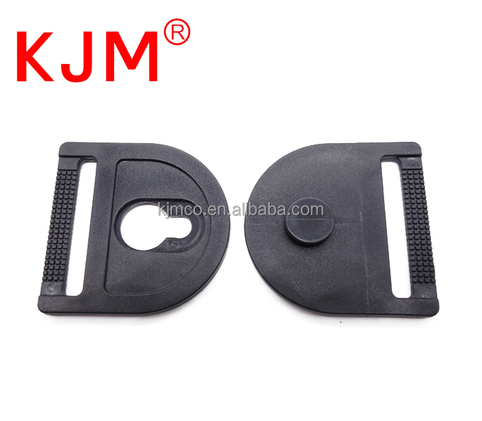 Backpack Luggage Strap Accessories Plastic Interlocking Clasp Quick Release Connect Webbing Buckle