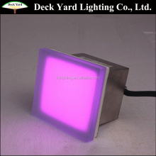 Waterproof Outdoor Square LED Ice Cube Shaped Garden Brick Lights