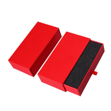 Red Fancy Paper Cardboard Rigid Gift Box