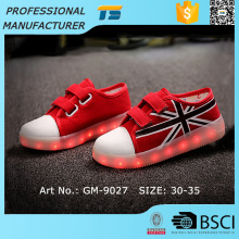 Summer Kids Canvs Wholesale Led Light Girl Lighting Shoes