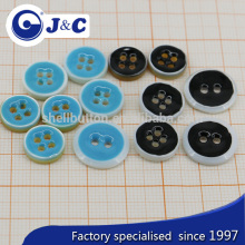 pantone colour match river shell buttons ,river shells shirt buttons with plating side