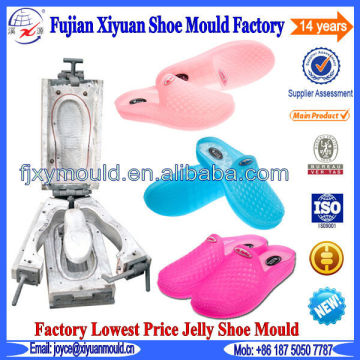 Newest Transparent Lady PVC Jelly Shoe Mould With High Quality