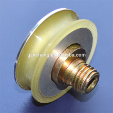 polyurethane elevator roller Guangzhou elevator door hanger roller guide roller for elevators