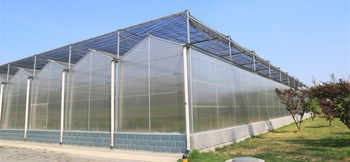 Buy cheap plastic polycarbonate cover material tomato greenhouse agricultural frame