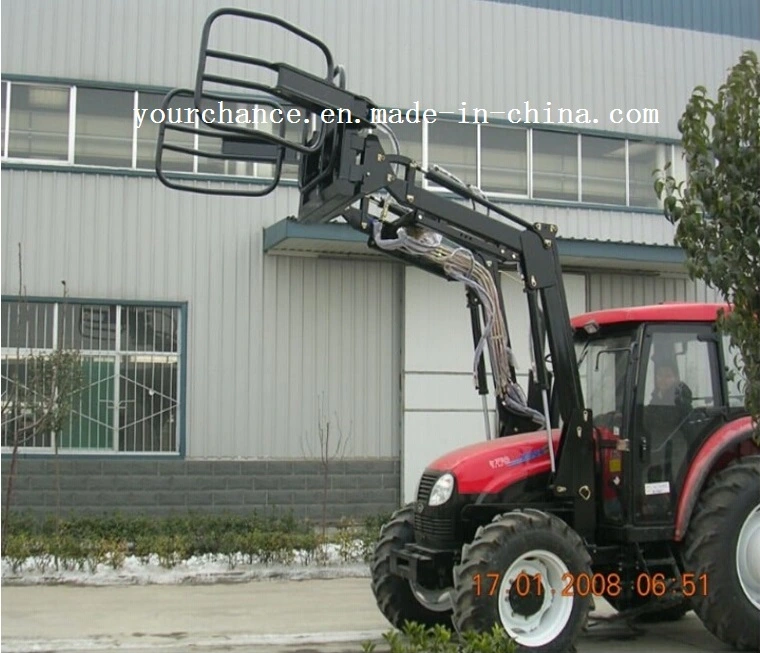 Ce Approved Bg15 Tractor Front Quick Hitched Max Grabbling Bale Diameter 1800mm Heavy Duty Hydraulic Round Bale Grab