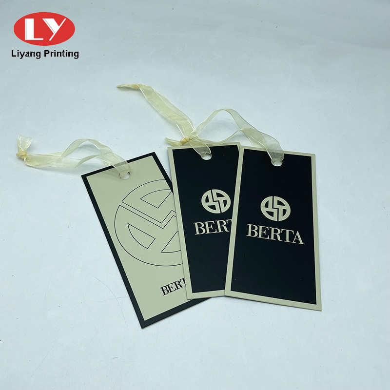 Clothing Tag Custom Printed Jpg