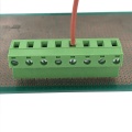 28-12AWG 15A 황동 8PIN PCB 플러그 가능한 터미널 블록