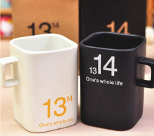 Square Ceramic Mugs
