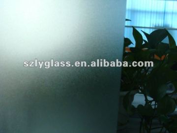 sandblasted glass