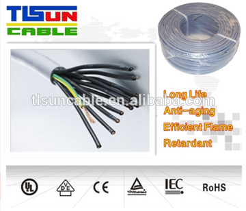 YSL11Y-JZ PUR flexible cable for instance control equipment in machinery