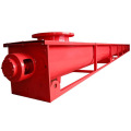 Hot shaftless screw conveyor for wood chips