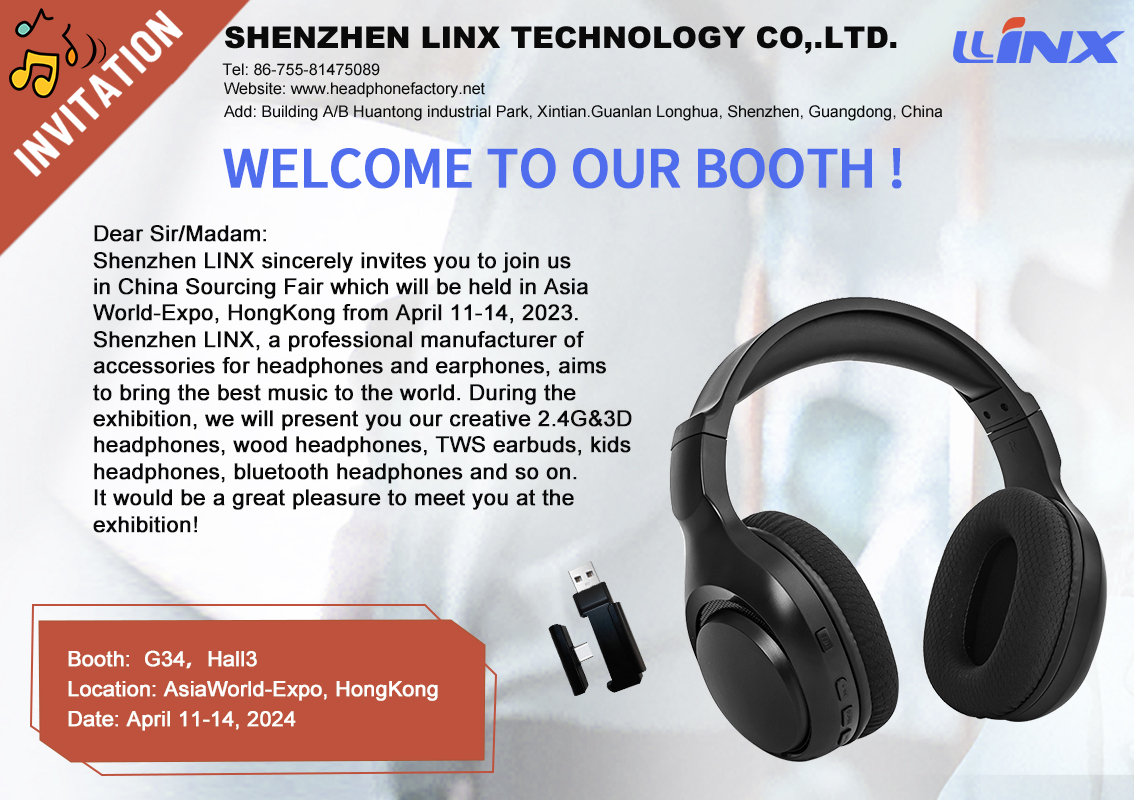 April HK Electronic Fair Headset Facotry Lin 2024 04 April Hk Electronic Fair Headset Facotry Lin 2024 04