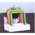 New Fashionable Colorful Customized Paper Bastring Handle