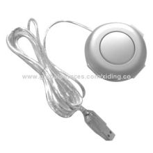 Promotional USB Button Webkey with 3-port Hub, Customized Logos are Accepted, Preloaded URL