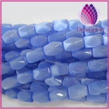 colored 17x14mm cat's eye nugget gem glass beads for decorative