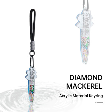 SWAGE Attack Series Keyring-Dimond mackerel Jig