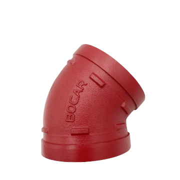 Codo contra incendios de 90 grados para sistemas de emergencia