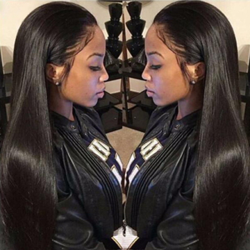 Brazilian virgin hair women hidden knots natural human hair silk top full lace wig with baby hair