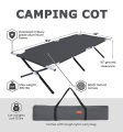 Utomhus löstagbar metall aluminium vikning campingbädd