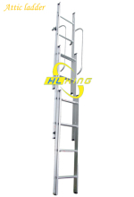 Aluminium folding loft ladder