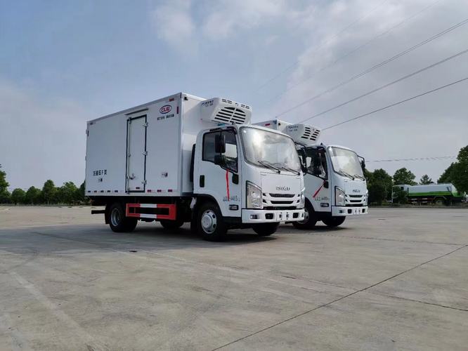 شاحنة التخزين البارد Isuzu Cargo Truck Truck Truck