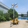 mobile light tower for rescue operation