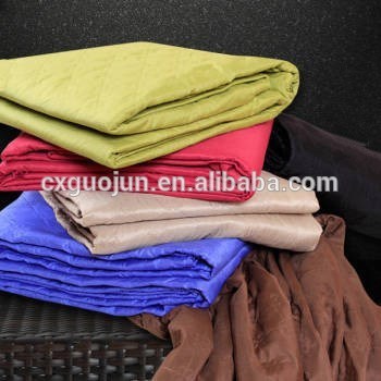100% polyester microfiber fabric/embossed