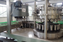 automatic carbonate drink pet can filling machine