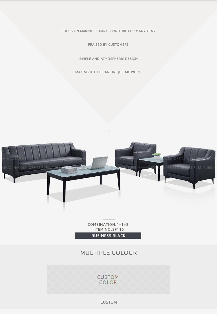 Simple PU Leather Sofa Home Furniture modern Living Room Sofas