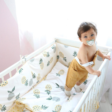 3 Pcs Baby Bedding Set Bed Linen For Children Pure Cotton Crib Cot Kit Include Duvet Cover Pillowcase Flat Sheet For Girls Boys