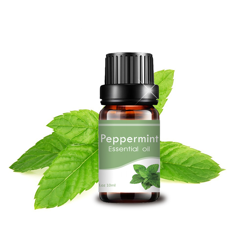 100% pure natural peppermint essential oil soothing