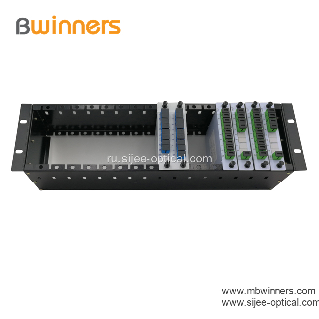 Fibre PLC Splitter с креплением в стойку 1U 19