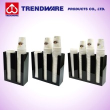 Plastic Coffee Cup & Lid Dispenser Organizer