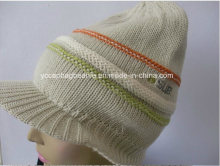 Warm Women Knitted Crochet Beret Braided Beanie Hat