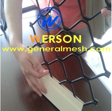 Aluminum diamond security window and door grille,aperture: 60mm