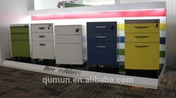 China manufacturer hot sale modern steel mobile pedestal mobile cabinet mobile storage moving cabinet