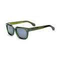 Neueste Mode Unisex CE &amp; FDA Vollrechte Rechteck Qualität Acetat Sonnenbrille