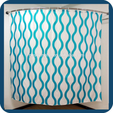PRINTED POLYESTER SHOWER CURTAIN