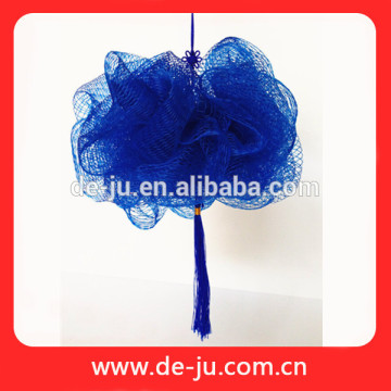 Mesh Bathing Shower Small Chinese Knots Pouf Body Scrubber